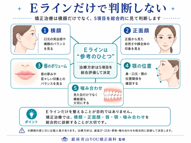Eラインの図解