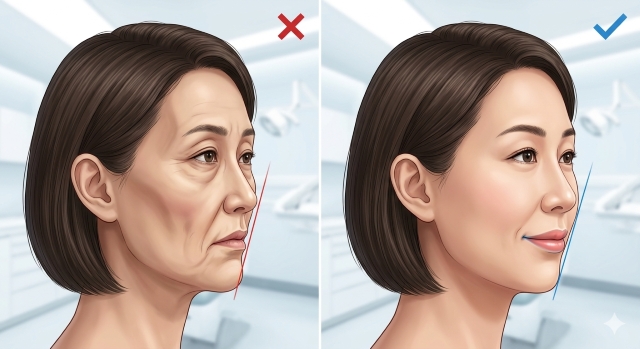 美容面の落とし穴！「老け顔」リスク